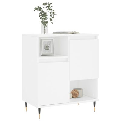 vidaXL Sideboard Weiß 60x35x70 cm Holzwerkstoff