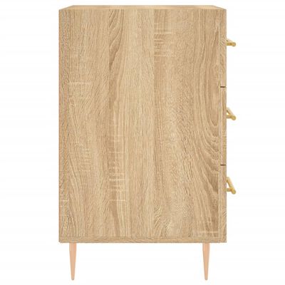 vidaXL Nachttisch Sonoma-Eiche 40x40x66 cm Holzwerkstoff