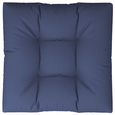 vidaXL Palettenkissen Marineblau 70x70x12 cm Stoff