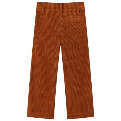 Kinderhose Cord Cognac 92