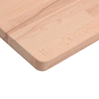 vidaXL Waschtischplatte 60x40x1,5 cm Massivholz Buche