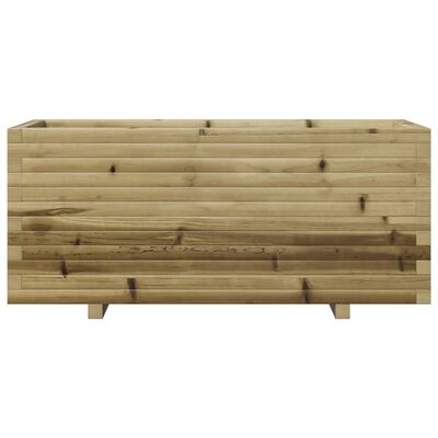 vidaXL Pflanzkübel 110x40x49,5 cm Kiefernholz Imprägniert