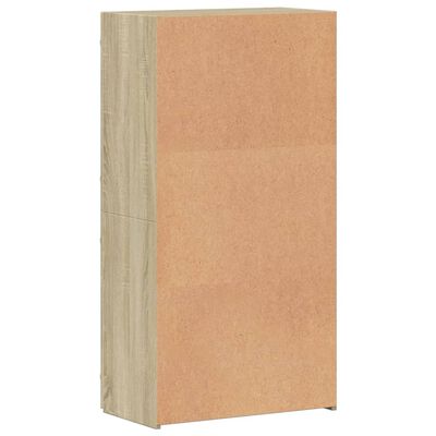 vidaXL Aktenschrank Sonoma-Eiche 60x32x115 cm Holzwerkstoff