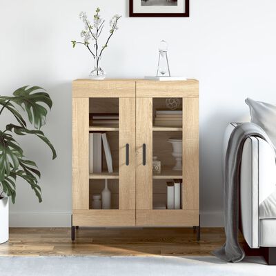 vidaXL Sideboard Sonoma-Eiche 69,5x34x90 cm Holzwerkstoff