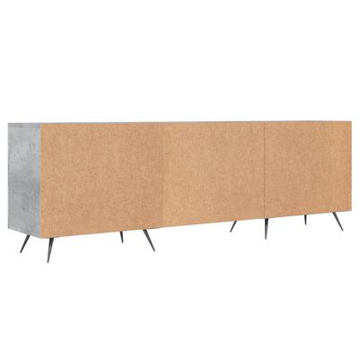 vidaXL TV-Schrank Betongrau 150x30x50 cm Holzwerkstoff