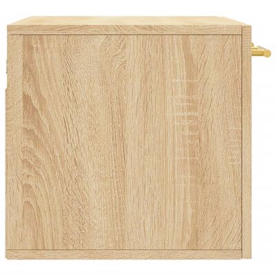 vidaXL Wandschrank Sonoma-Eiche 60x36,5x35 cm Holzwerkstoff