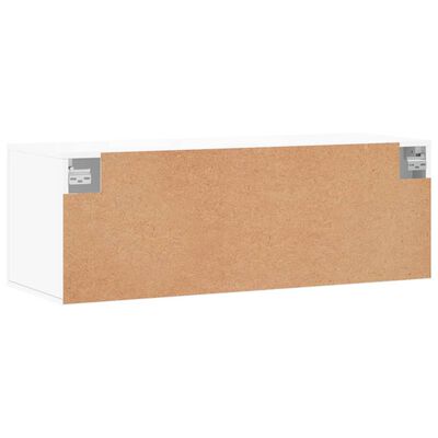 vidaXL Wandschrank Weiß 100x36,5x35 cm Holzwerkstoff