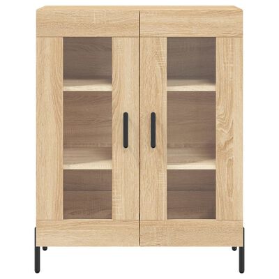 vidaXL Sideboard Sonoma-Eiche 69,5x34x90 cm Holzwerkstoff