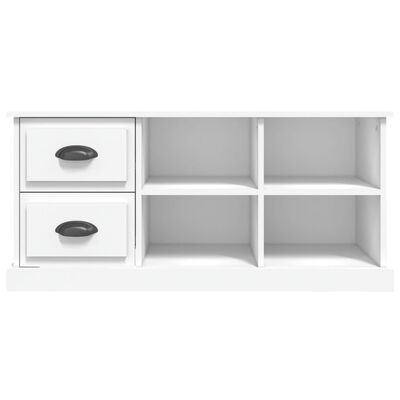 vidaXL TV-Schrank Weiß 102x35,5x47,5 cm Holzwerkstoff