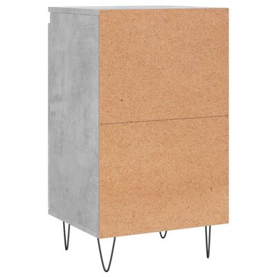 vidaXL Sideboards 2 Stk. Betongrau 40x35x70 cm Holzwerkstoff