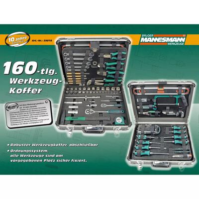 Brüder 29078 Werkzeug-Set Mannesmann 160-teiliges