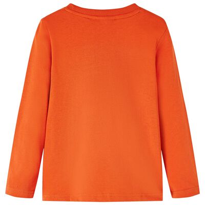 Kinder-Langarmshirt Orange 104