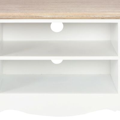 vidaXL TV-Schrank Weiß 120×30×40 cm Holz