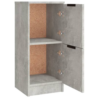 vidaXL Sideboards 3 Stk. Betongrau Holzwerkstoff