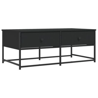 vidaXL Couchtisch Schwarz 100x51x40 cm Holzwerkstoff