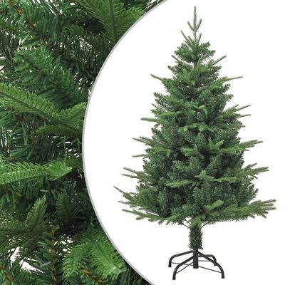 vidaXL Künstlicher Weihnachtsbaum Grün 120 cm PVC PE