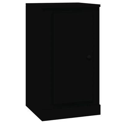 vidaXL Sideboards 2 Stk. Schwarz 37,5x35,5x67,5 cm Holzwerkstoff