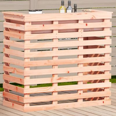 vidaXL Gartenbar 113,5x50x103 cm Massivholz Douglasie