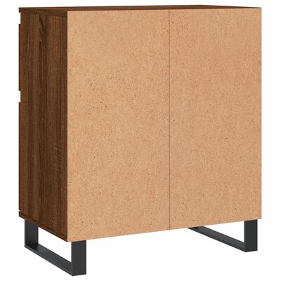 vidaXL Sideboard Braun Eichen-Optik 60x35x70 cm Holzwerkstoff