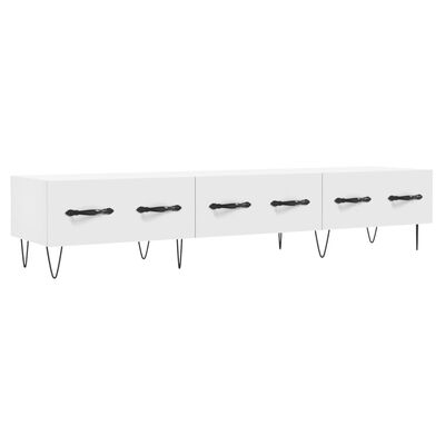 vidaXL TV-Schrank Weiß 150x36x30 cm Holzwerkstoff