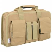 vidaXL Pistolentasche Khaki 40x24x10 cm Oxford-Gewebe