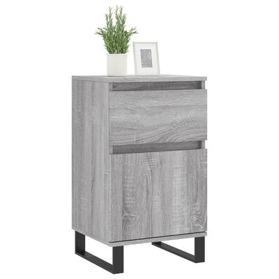 vidaXL Sideboard Grau Sonoma 40x35x70 cm Holzwerkstoff