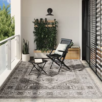 vidaXL Teppich ARBIZU Indoor und Outdoor Vintage-Design 240x340 cm