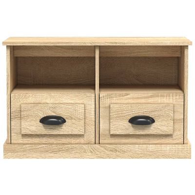 vidaXL TV-Schrank Sonoma-Eiche 80x35x50 cm Holzwerkstoff