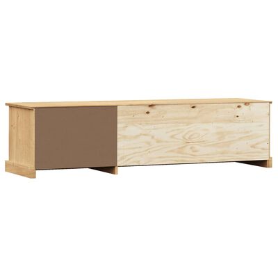 vidaXL TV-Schrank VIGO 156x40x40 cm Massivholz Kiefer