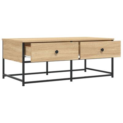 vidaXL Couchtisch Sonoma-Eiche 100x51x40 cm Holzwerkstoff