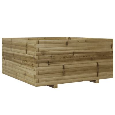 vidaXL Pflanzkübel 100x100x49,5 cm Kiefernholz Imprägniert