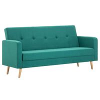 vidaXL Sofa Stoff Grün