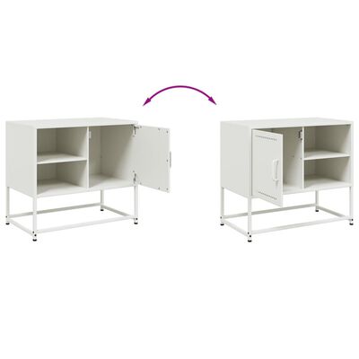 vidaXL TV-Schrank Olivgrün 100,5x39x60,5 cm Stahl