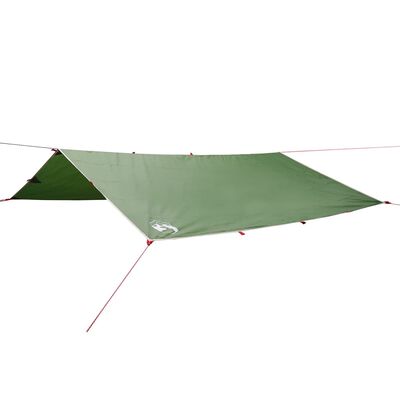 vidaXL Tarp Grün 360x294 cm Wasserdicht