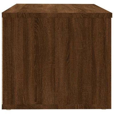 vidaXL TV-Schrank Braun Eichen-Optik 80x34x30 cm Holzwerkstoff