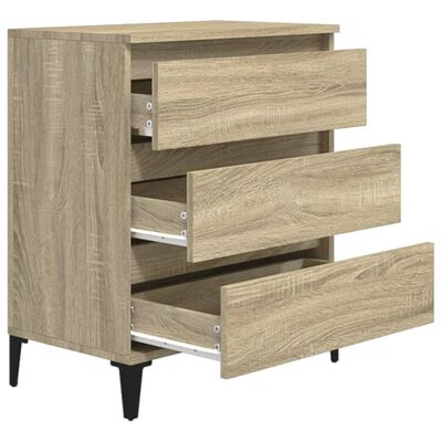 vidaXL Sideboard Sonoma-Eiche 60x35x70 cm Holzwerkstoff