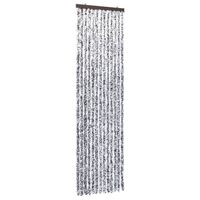 vidaXL Insektenschutz-Vorhang Braun und Beige 56x185 cm Chenille