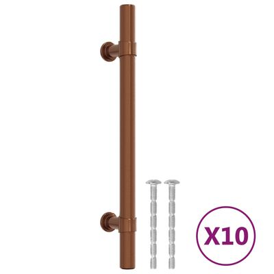 vidaXL Möbelgriffe 10 Stk. Bronzen 128 mm Edelstahl