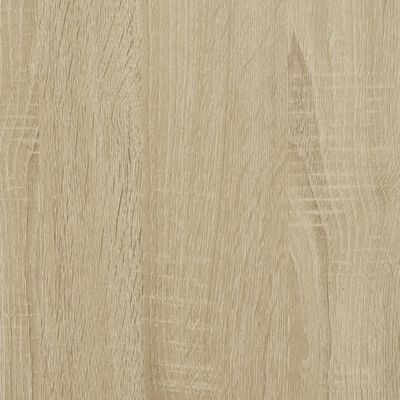 vidaXL Monitorständer Sonoma-Eiche 100x27x15 cm Holzwerkstoff