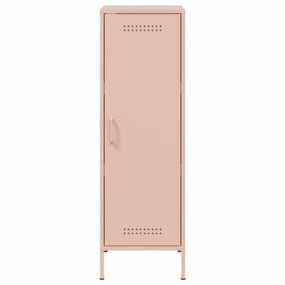 vidaXL Highboard Rosa 36x39x113 cm Stahl