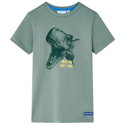 Kinder-T-Shirt Khaki 140