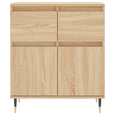 vidaXL Sideboard Sonoma-Eiche 60x35x70 cm Holzwerkstoff