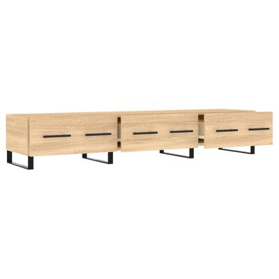 vidaXL TV-Schrank Sonoma-Eiche 150x36x30 cm Holzwerkstoff