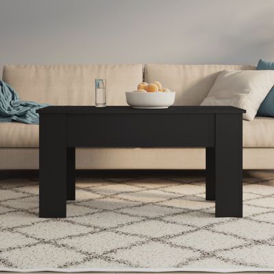 vidaXL Couchtisch Schwarz 101x49x52 cm Holzwerkstoff