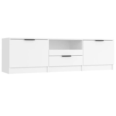 vidaXL TV-Schrank Weiß 140x35x40 cm Holzwerkstoff