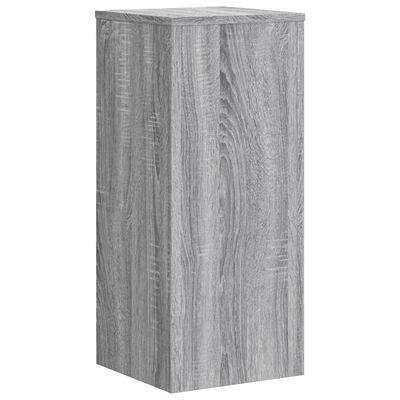 vidaXL Pflanzenständer 2 Stk. Grau Sonoma 30x30x70 cm Holzwerkstoff