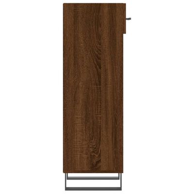 vidaXL Schuhschrank Braun Eichen-Optik 30x35x105 cm Holzwerkstoff