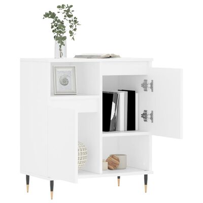 vidaXL Sideboard Weiß 60x35x70 cm Holzwerkstoff