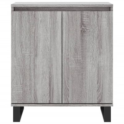 vidaXL Sideboard Grau Sonoma 60x35x70 cm Holzwerkstoff