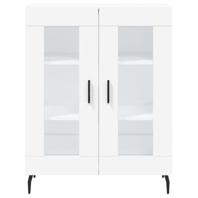 vidaXL Highboard Weiß 69,5x34x180 cm Holzwerkstoff